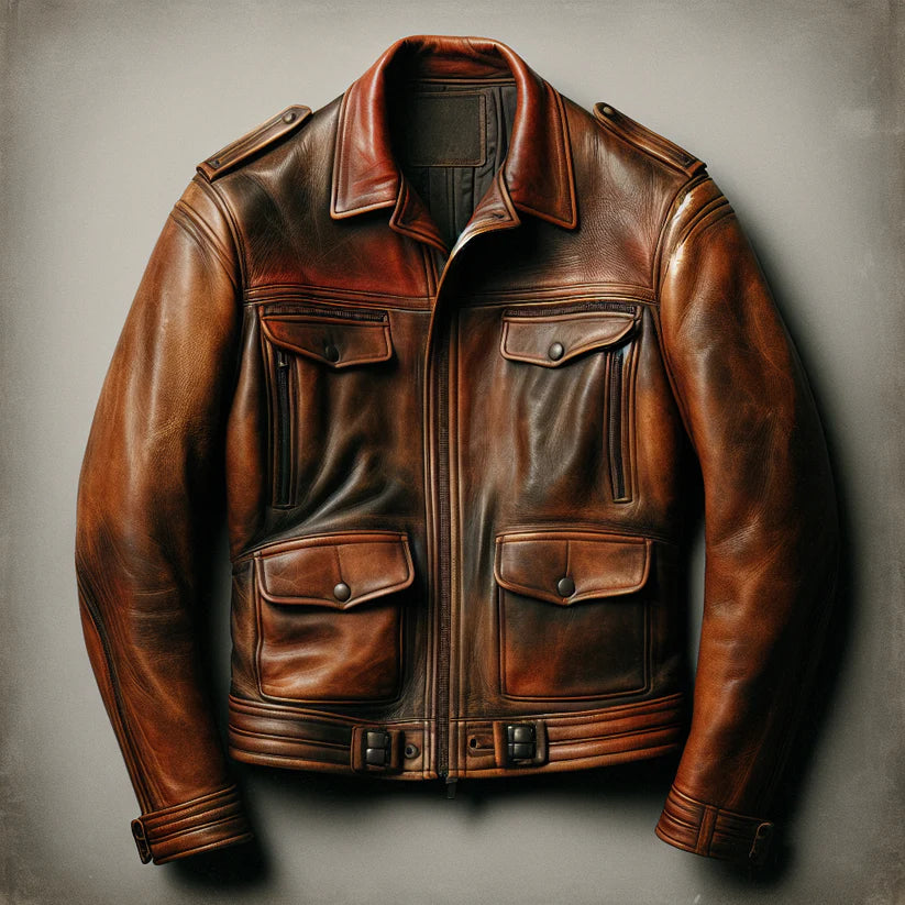 Men's Vintage Leather Jacket