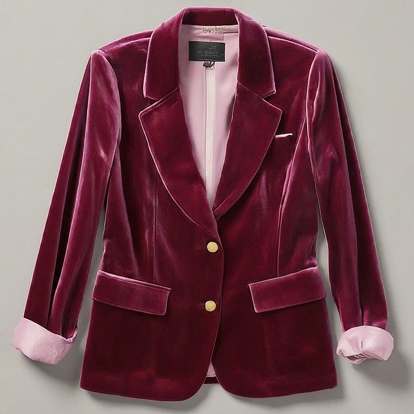 Retro Velvet Blazer