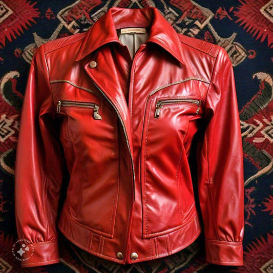 Women's Classic Leather Jacket